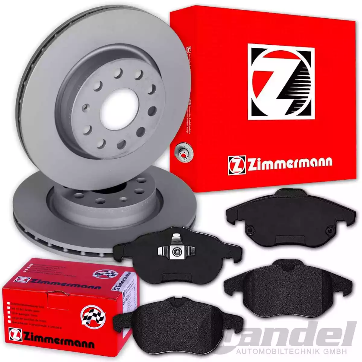 Гальмівні колодки та диски Zimmermann для AUDI A6 (4B2, C5) S6 quattro