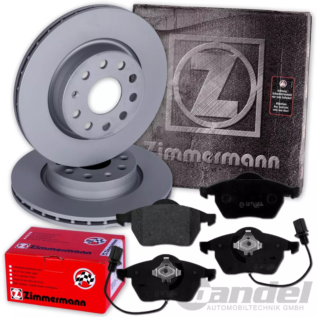 Гальмівні колодки та диски Zimmermann для MERCEDES-BENZ E-CLASS T-Model (S211) Гальмівні колодки та диски Zimmermann для MERCEDES-BENZ E-CLASS T-Model (S211)