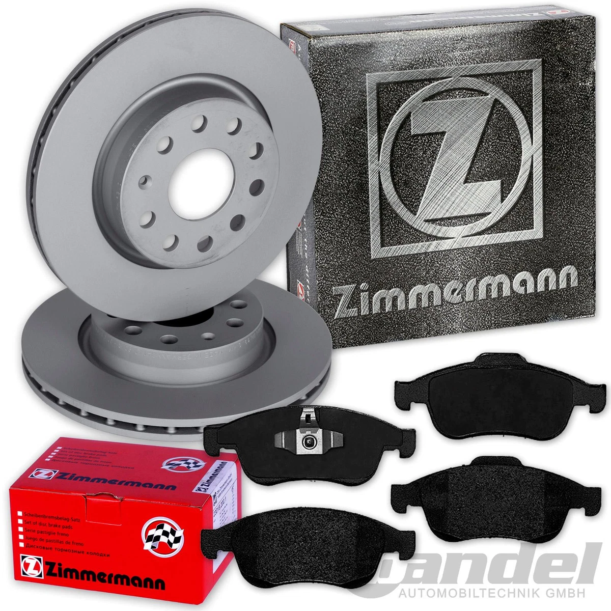 Гальмівні колодки та диски Zimmermann для MERCEDES-BENZ E-CLASS T-Model (S211) Гальмівні колодки та диски Zimmermann для MERCEDES-BENZ E-CLASS T-Model (S211)