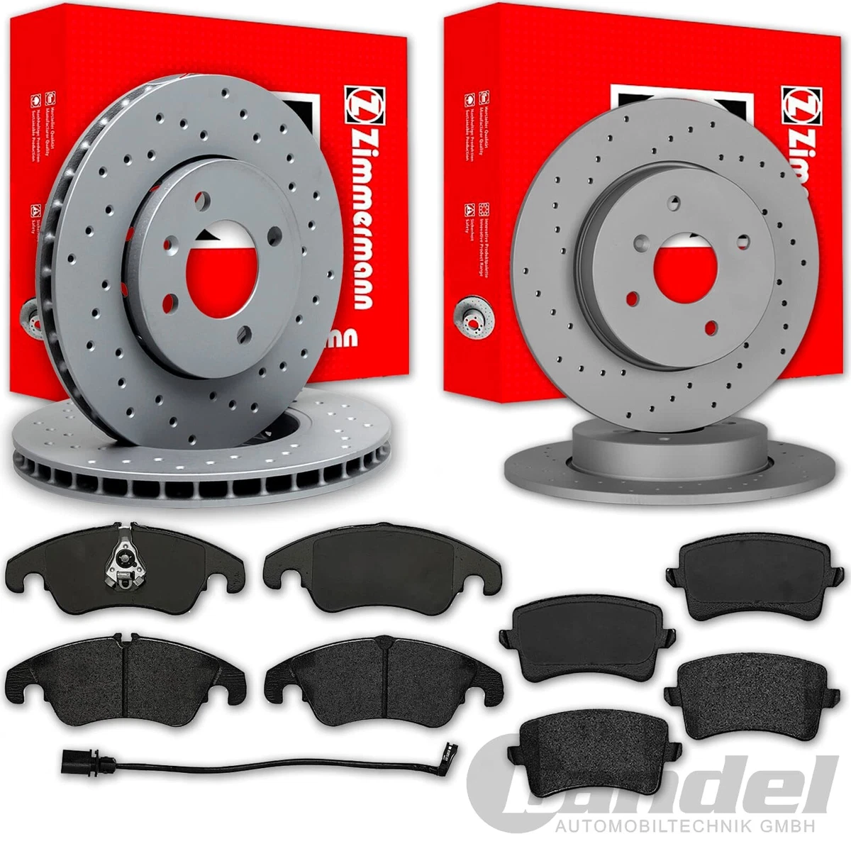 Zimmermann для Audi A4 Avant (8D5, B5): Надійні гальма від Otto-Zimmermann Zimmermann для Audi A4 Avant (8D5, B5): Надійні гальма від Otto-Zimmermann