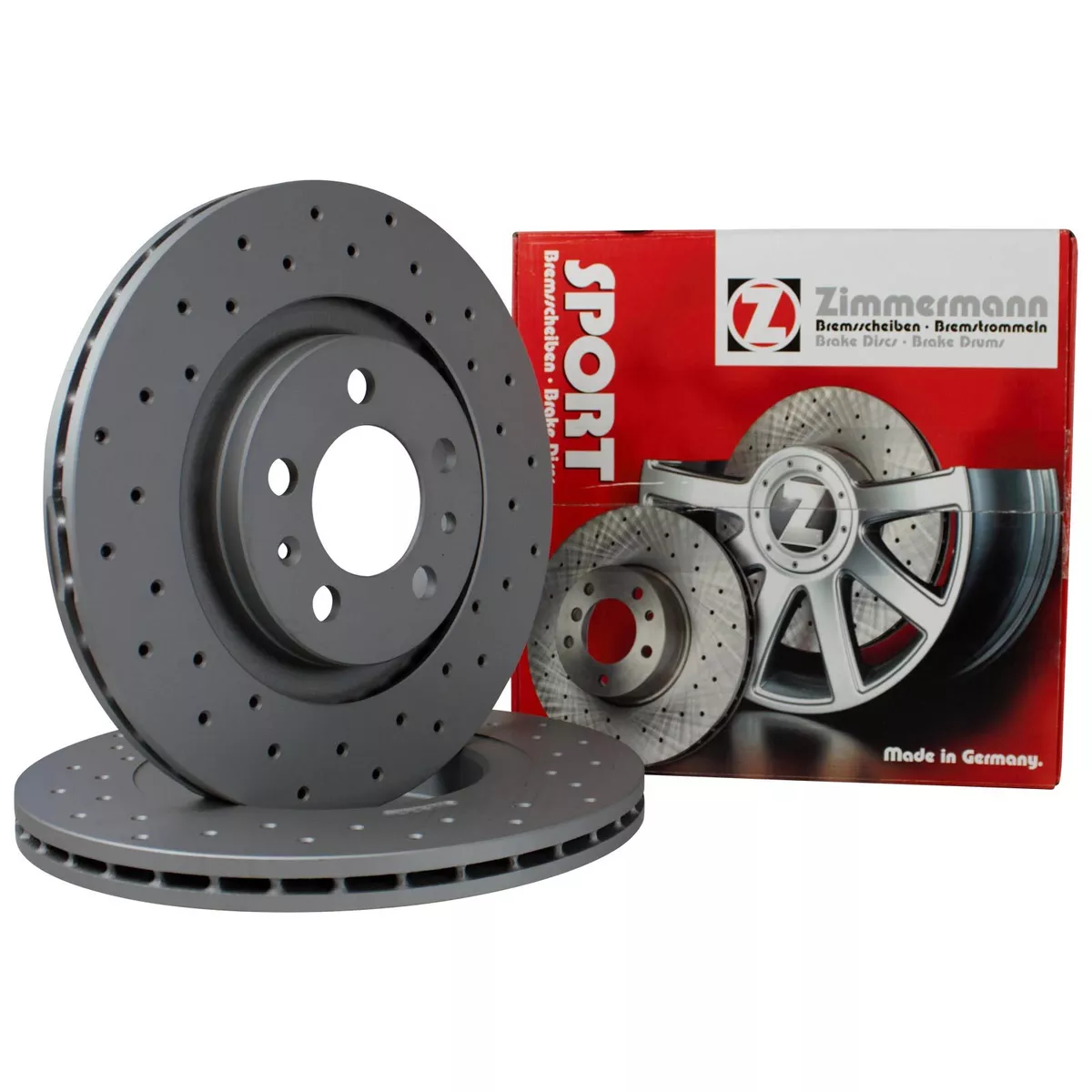 Гальмівні колодки та диски Zimmermann для Subaru Impreza GD 1.6 AWD Гальмівні колодки та диски Zimmermann для Subaru Impreza GD 1.6 AWD