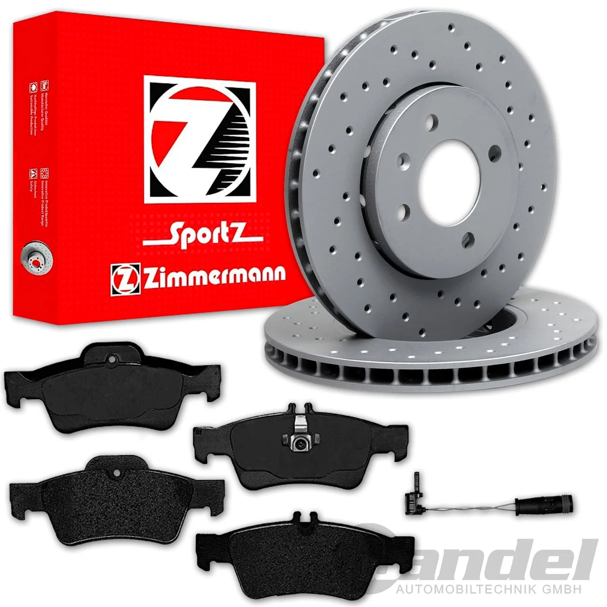 Гальмівні колодки та диски Zimmermann для Renault Laguna III Grandtour Гальмівні колодки та диски Zimmermann для Renault Laguna III Grandtour