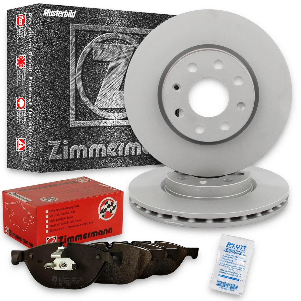 Гальмівні колодки та диски VW T4 від Zimmermann: безпека та якість Гальмівні колодки та диски VW T4 від Zimmermann: безпека та якість