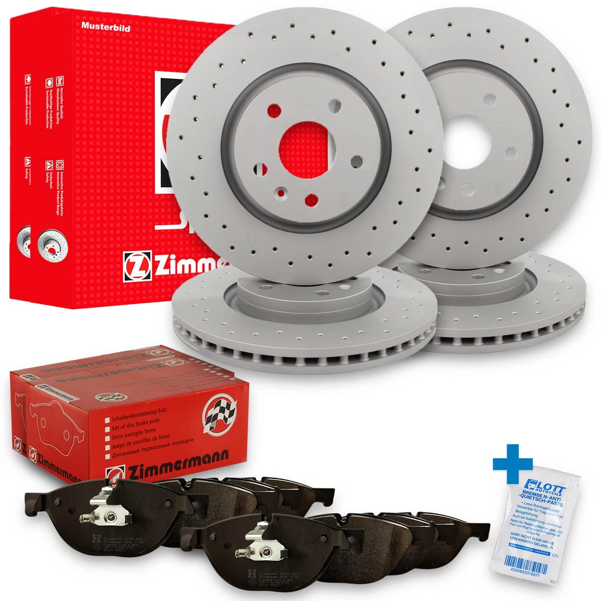 Гальмівні колодки Zimmermann для Ford Transit Kasten (FA_ _) – безпека і надійність Гальмівні колодки Zimmermann для Ford Transit Kasten (FA_ _) – безпека і надійність