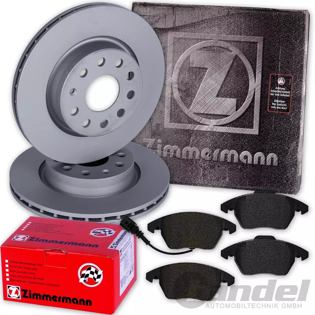 Гальмівні диски та колодки Zimmermann для Opel Corsa B (S93) — безпека і якість