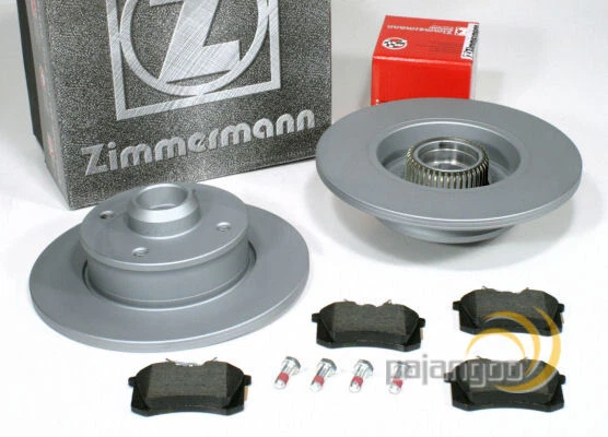 Гальмівні колодки та диски Zimmermann для Subaru Impreza GD 1.6 AWD Гальмівні колодки та диски Zimmermann для Subaru Impreza GD 1.6 AWD